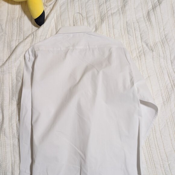 Alexander London Men’s White Long-Sleeve Dress Shirt – Size 16.5 / 42cm L - Picture 3 of 3